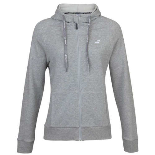 BABOLAT Exercise Hood Jacket – High Rise Heather – Girls